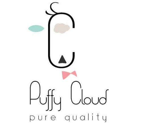 Το λογότυπο/σήμα της επιχείρησης PUFFY CLOUD PURE QUALITY