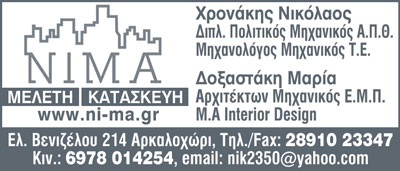 Το λογότυπο/σήμα της επιχείρησης ΧΡΟΝΑΚΗΣ ΝΙΚΟΛΑΟΣ