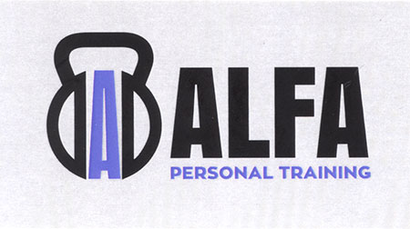 Το λογότυπο/σήμα της επιχείρησης ALFA PERSONAL TRAINING