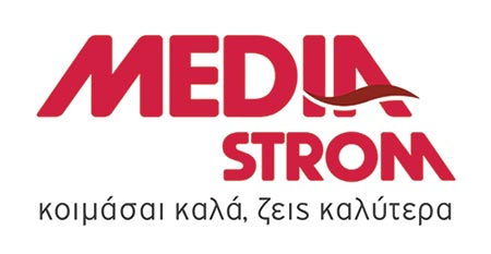 Το λογότυπο/σήμα της επιχείρησης MEDIA STROM