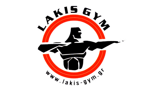 Το λογότυπο/σήμα της επιχείρησης LAKIS GYM