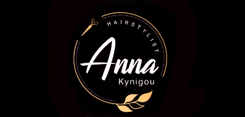 Το λογότυπο/σήμα της επιχείρησης ANNA KYNIGOU HAIRSTYLIST