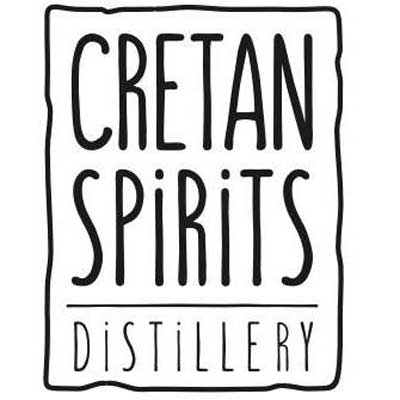 Το λογότυπο/σήμα της επιχείρησης CRETAN SPIRITS