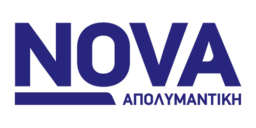 Το λογότυπο/σήμα της επιχείρησης NOVA ΑΠΟΛΥΜΑΝΤΙΚΗ